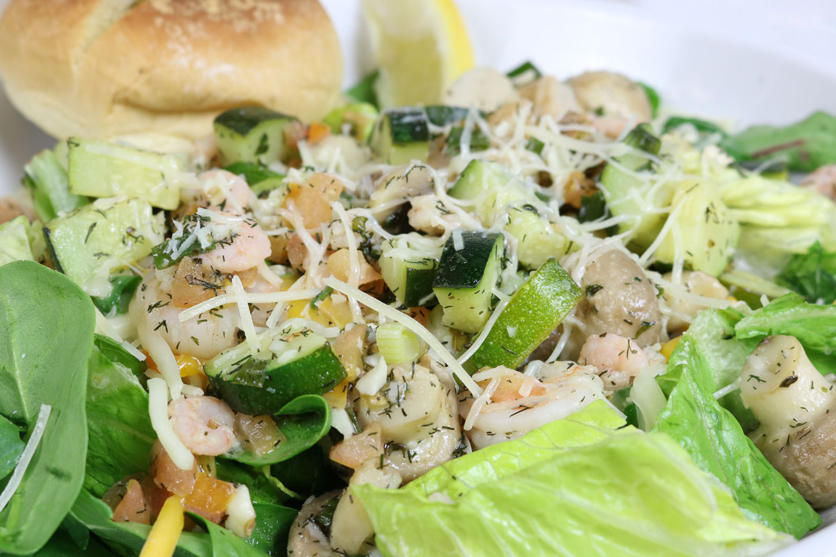 Hot Seafood Salad - Fresh Off The Hook, Boise, Idaho